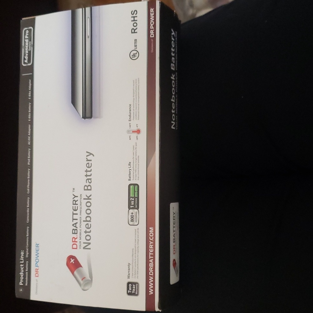 Dr. Battery mobile power system. Notebook battery.